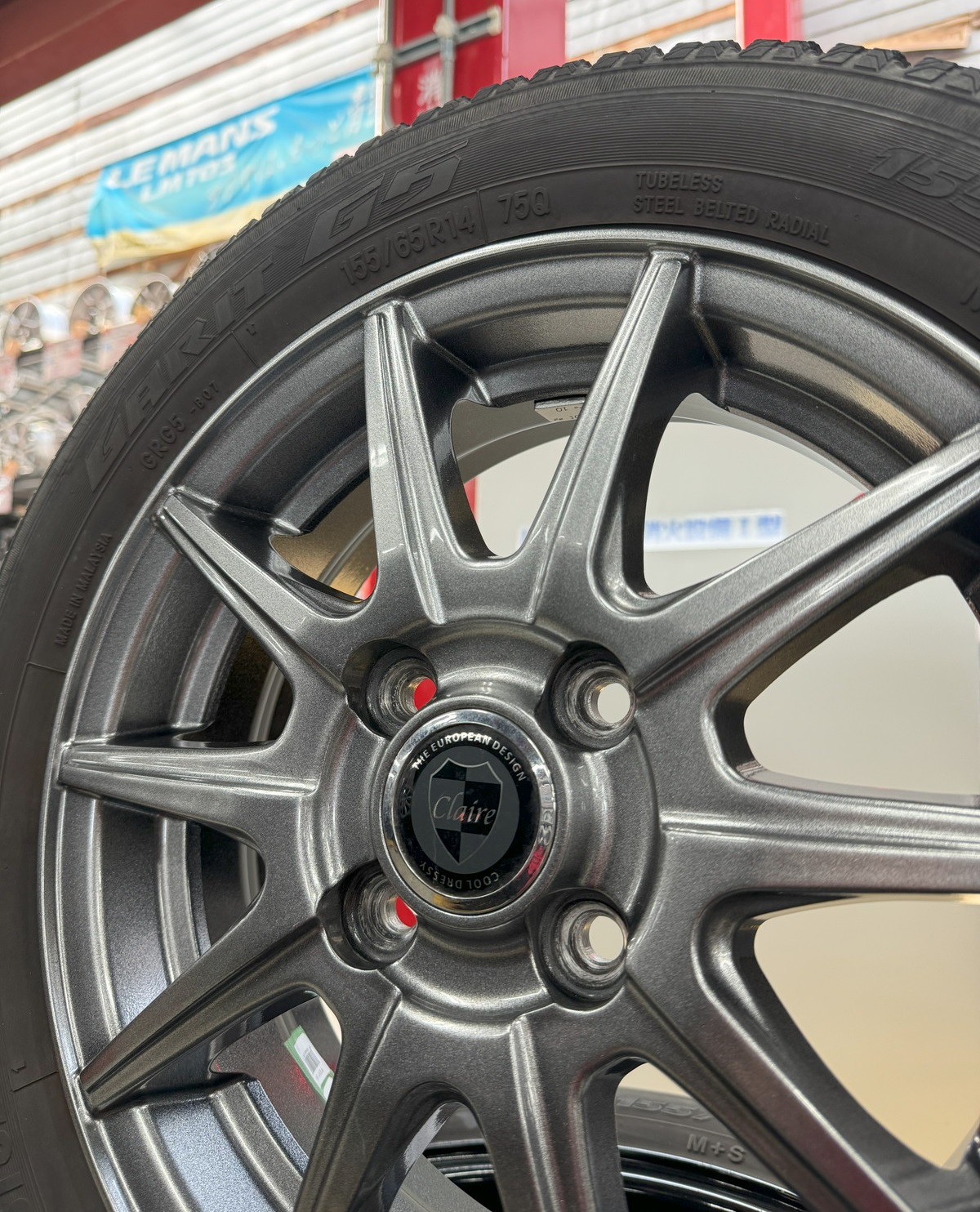 パーツショップ マンモス / 【中古】インターミラノ クレールGS10/TOYO  ガリットG5【14インチ】軽carに!タント・ワゴンR・フレアなど【79-5911】